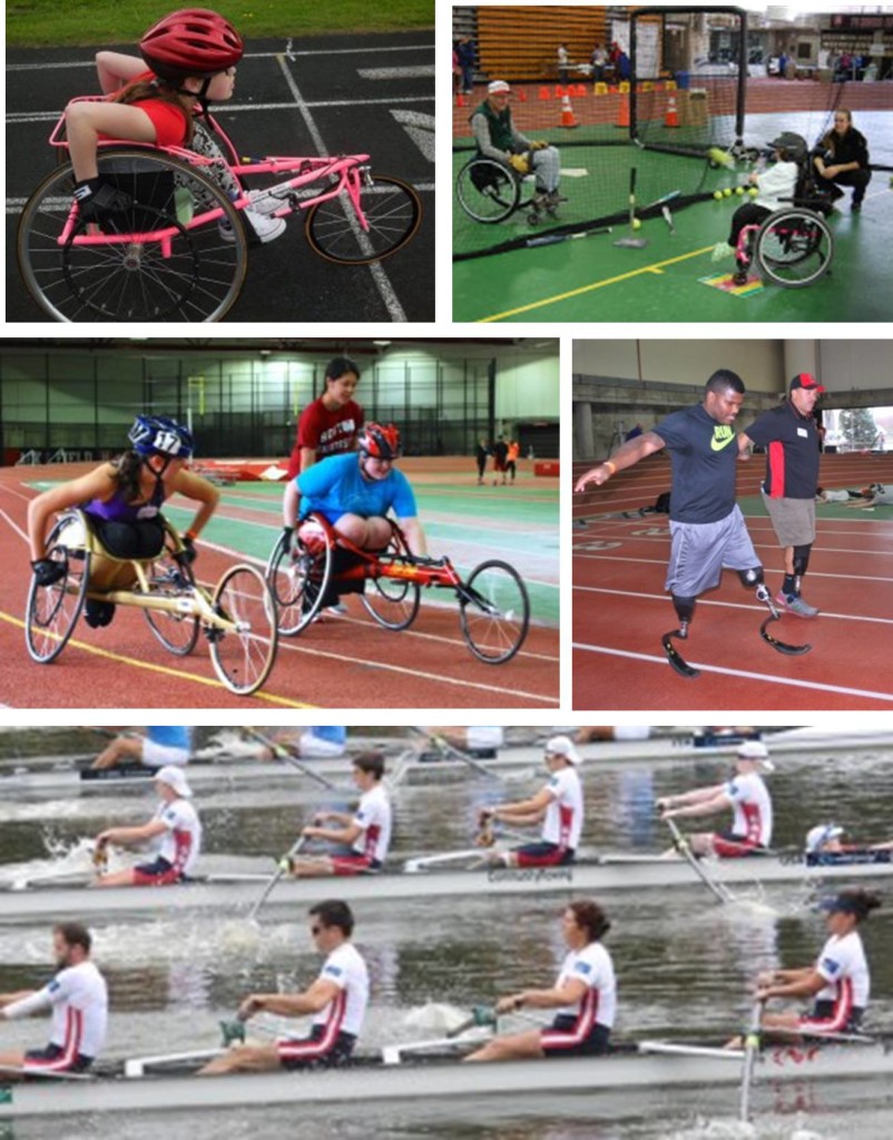 Summer Paralymipic Experience Sports Collage
