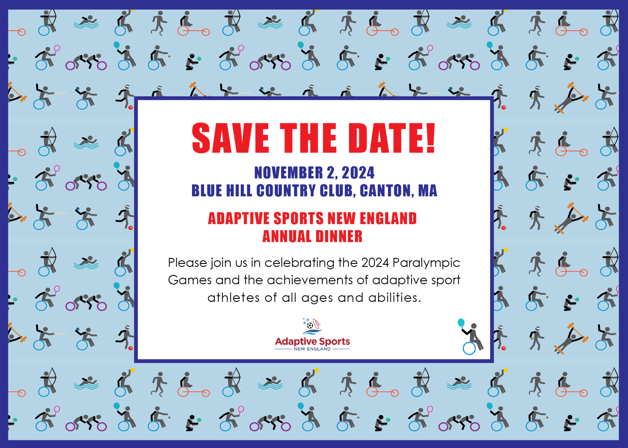 2024 Fundraising Dinner - Adaptive Sports NE